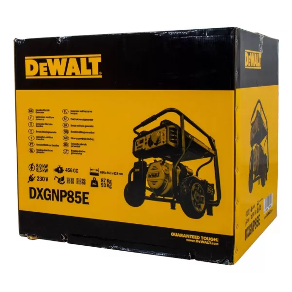 Elektrocentrála benzínová DeWalt DXGNP85E 8500W