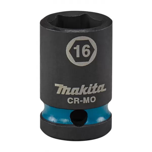 Klíč nástrčný 1/2", čtyřhran, rázový, Impact Black, 16mm, Makita