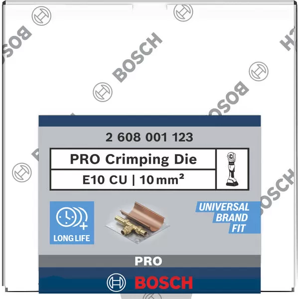 Čelist lisovací Bosch E10 CU 2608001123