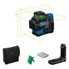Křížový laser Bosch GLL 12V-100-33 CG Professional + LB10 + AA1 + pouch + TP 0601065400
