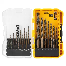 19dílná sada vrtáků do kovu Black&Gold Dewalt DT70728