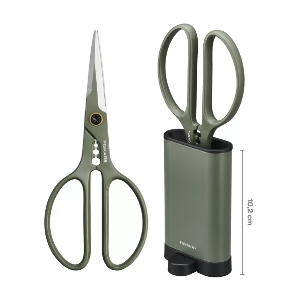 Nůžky Fiskars prostřihávací na květiny s pouzdrem