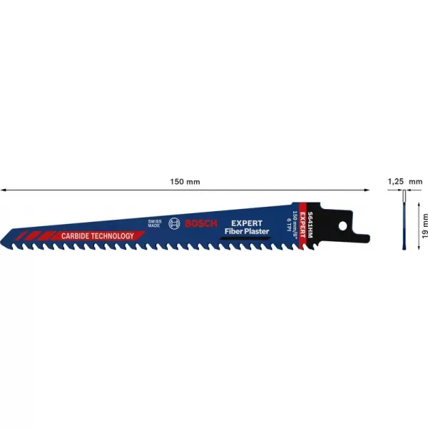 Pilový plátek do pily ocasky S 641 HM EXPERT Fiber Plaster Bosch