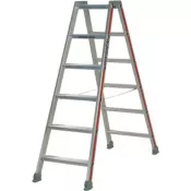 Schůdky oboustranné hliníkové 2x3 příček Hymer