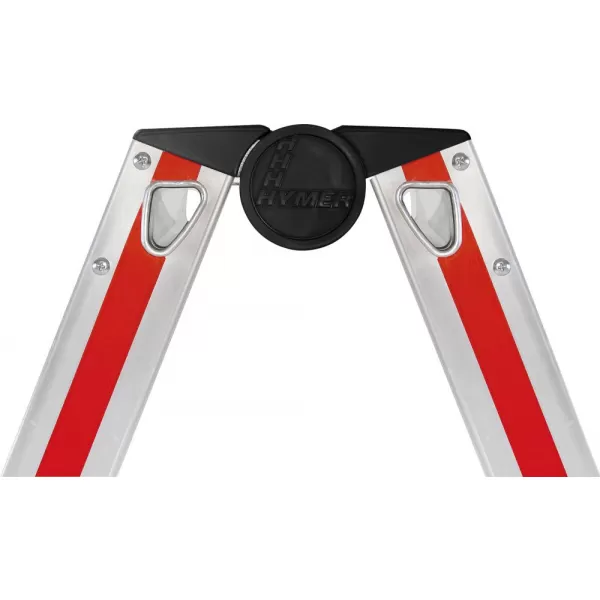 Schůdky oboustranné hliníkové 2x5 příček Hymer