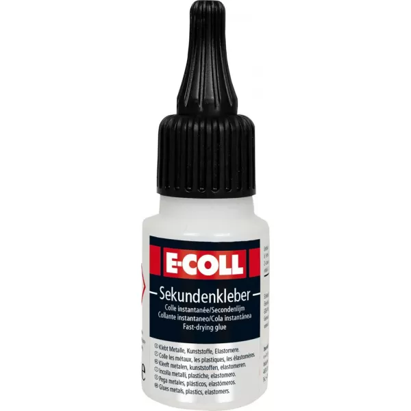 Sekundové lepidlo 20g E-COLL