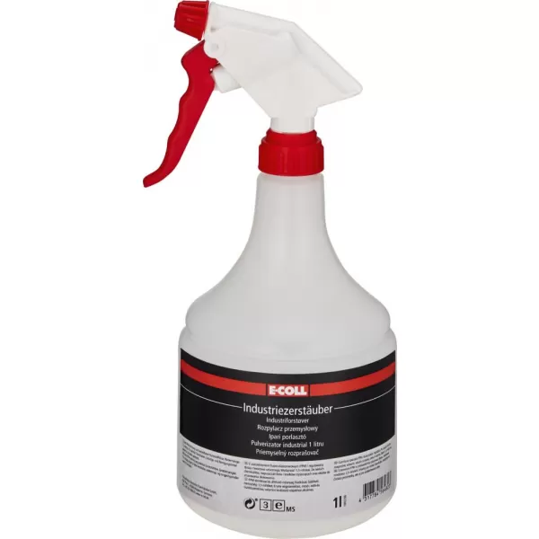 Průmyslový ruční rozprašovač, 1l, prázdný E-COLL EE