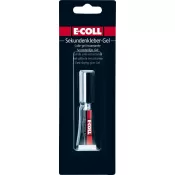 Gelové sekundové lepidlo 20g E-COLL