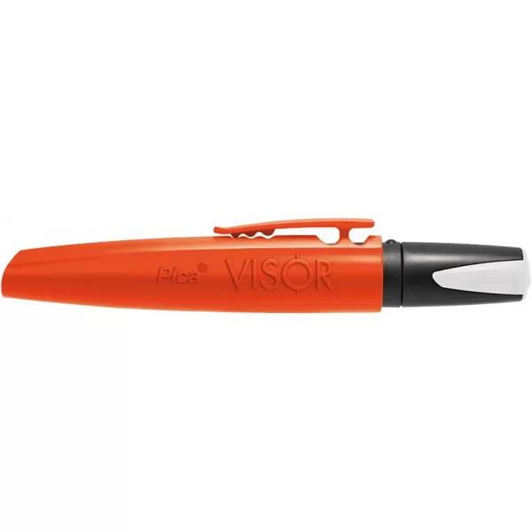 Permanentní popisovač VISOR průmyslový, bílá Pica