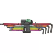 Sada imbus klíčů TORX® 9ks TX-HF T8-40 Multicolor 967/9 Wera 05024480001