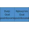 Trhaci nyt ocel plocha kulata hlava 5x12mm GESIPA bal. 500ks