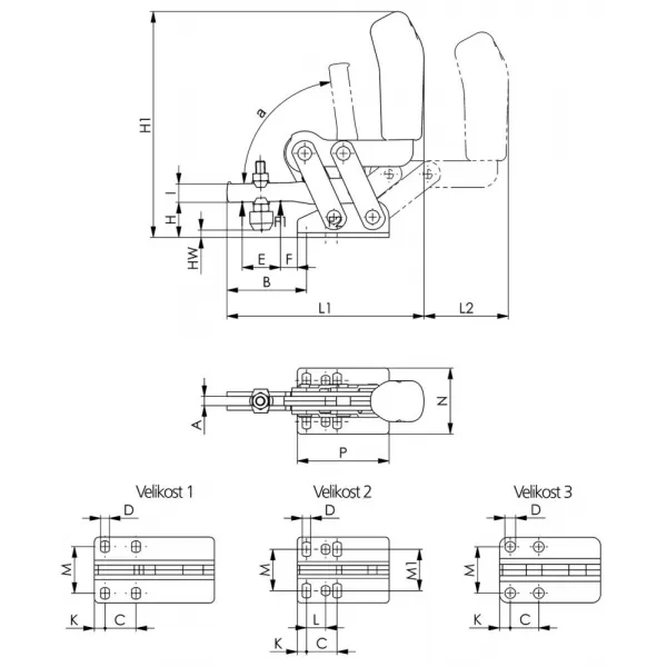 svislý nap. comfortline comfortline 6800C vel.1 AMF
