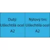 Trhaci nyt INOX A2/VA plocha kulata hlava 4x8mm GESIPA bal. 500ks