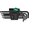 Sada úhlových šroubováků 967PKL/9 Torx Wera