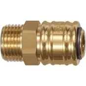 Rychlouzavírací spojka mosaz, jmenovitá světlost 7,2mm vnější závit G3/8" RIEGLER