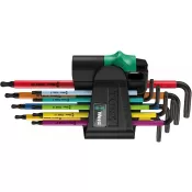 Sada imbus klíčů TORX® 9ks T8-T40 Multicolor Wera 05073599001