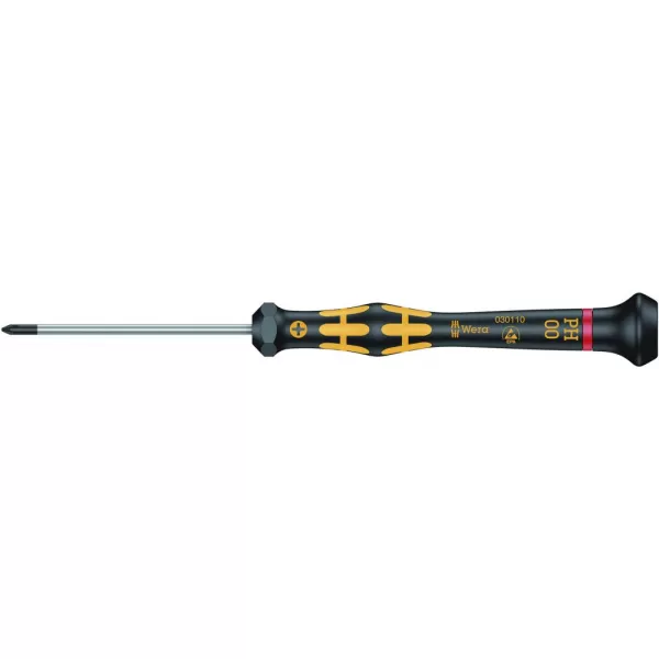 Sada šroubováků ESD pro elektroniku PH00x60mm Wera 05030110001