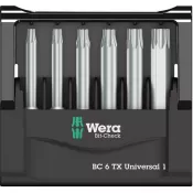 Sada bitů Bit-Check 6 TX Universal 1 Wera 05056472001
