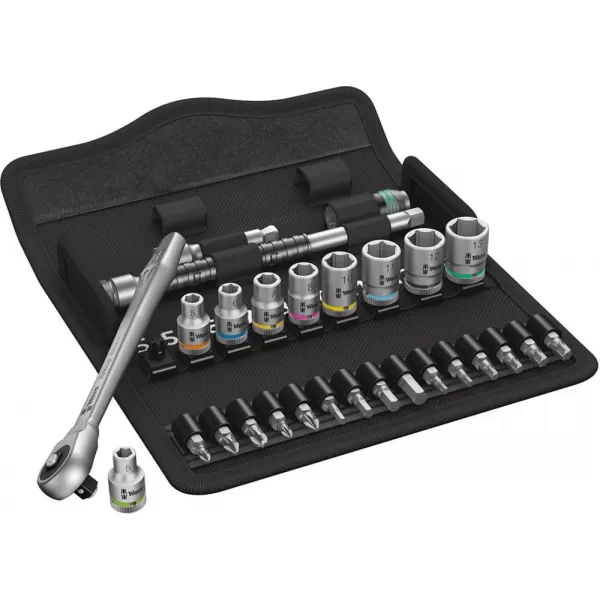 Gola sada 1/4" ZYKLOP 28 ks Wera 05004017001