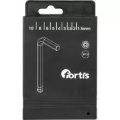 Sada imbus klíčů ve výsuvném boxu 9 ks 1,5-10mm Kulová hlava FORTIS