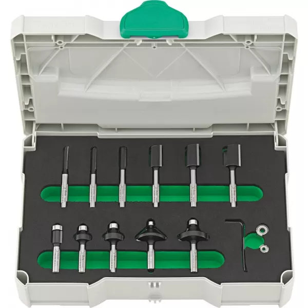 Sada profi st. fréz HW 11 ks v systaineru FORTIS