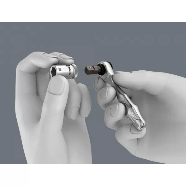 Ráčna na bity 1/4" 87 mm Wera 05073230001