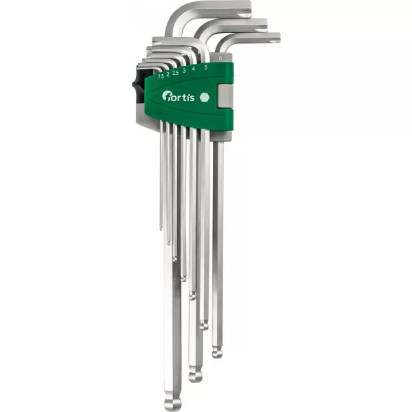 Sada imbus klíčů 1,5-10mm 9ks Speciální profil FORTIS