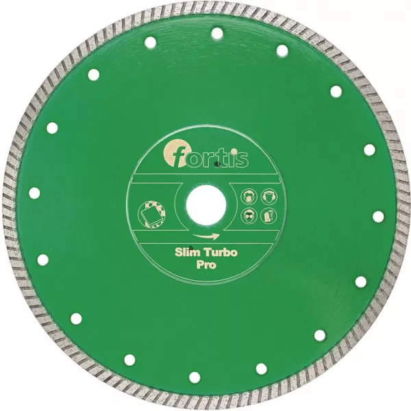 Diamantový Kotouč řezný Slim Turbo Pro Ø 350 mm turbosegment 7 mm vrtání 25,4 mm FORTIS
