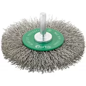 Kulatý kartáč nerez 40mm zvlněný FORTIS