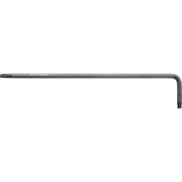 Klíč imbusový dlouhý, fosfátovaný kulová hlava TORX® T15 Wiha