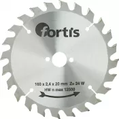 Kotouč pilový 190x2,4x30mm Z30W HW Fortis