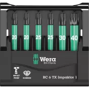 Sada bitů Bit-Check 6 TX Impaktor 1 Wera 05057693001