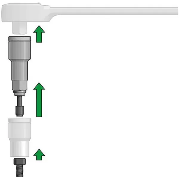 Nástavec přídržný magnet 3/8" 65mm GEDORE