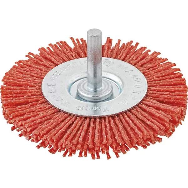 Kulatý kartáč nylon 75mm zrno 80 FORTIS