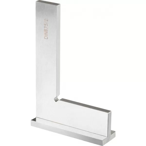 Úhelník zámečnický s příložníkem75x50mm DIN 875/2 FORTIS