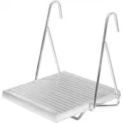 Nášlapná plošinka pro žebřík 250 x 260 mm Hymer