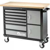 Pojízdný pracovní stůl 1170x560x1020mm FORTIS