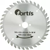 Kotouč pilový 190x2,8x30mm Z56W HW Fortis