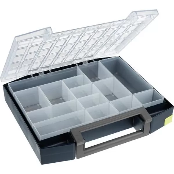 Sortimentový kufřík polycarbonat boxxser 80 5x10-20 modrý raaco