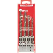 Univerzální vrták-Set 7díl. 4,5,6,7,8,10,12mm FORTIS