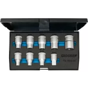 Gola sada 1/2" E10 do E24 9 ks GEDORE