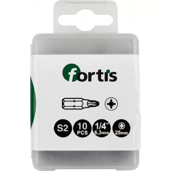 Bit 1/4" DIN3126 C6,3Bit PZ 3x25mm a10ks.FORTIS