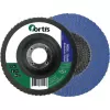 Kotouč lamelový 125mm K40 klenutý ocel/inox FORTIS