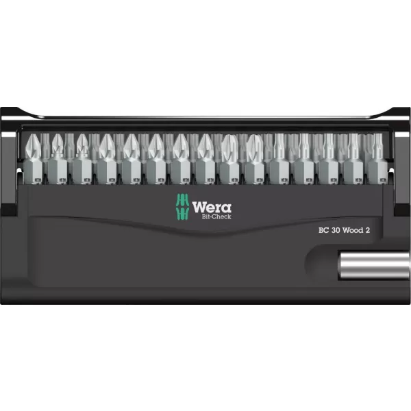Sada bitů Bit-Check 30 Wood 2 Wera 05057432001