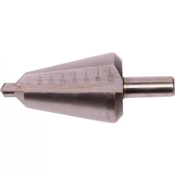 Vrták stupňovitý 16-30,5,0mm HSS FORTIS