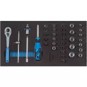 Nástrojový modul CT1/3 Sada nástrčné klíče 1/4" GEDORE