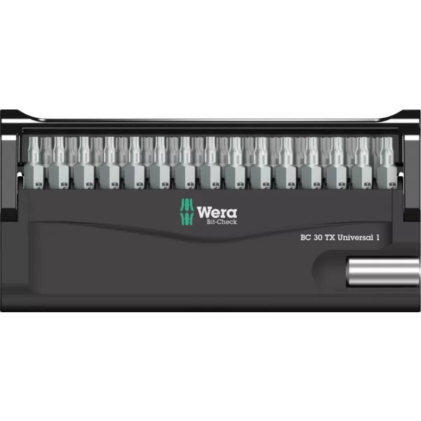 Sada bitů Bit-Check 30 TX Universal 1 Wera 05057908001