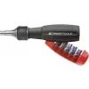 Držák se zásobníkem na bity dlouhý 10dílný s ráčnou PB Swiss Tools