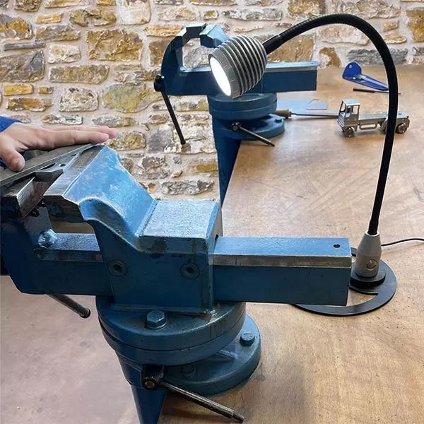 Pracovní Lampa Flexi stmívač 65mm Bauer + Böcker