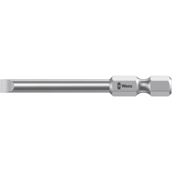 Bit šroubovací tvrdý 1/4" DIN3126E6,3 plochý 4x0,8x50mm Wera 05059320001
